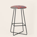 Precious Labryrinth Kazak Persian Handmade Rugs  Stool Gallery Image 1