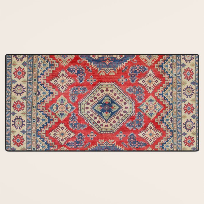 Precious Labryrinth Kazak Persian Handmade Rugs  Desk Mat Gallery Image 3