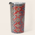 Precious Labryrinth Kazak Persian Handmade Rugs  Travel Mug Gallery Image 3