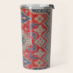 Precious Labryrinth Kazak Persian Handmade Rugs  Travel Mug Gallery Image 2