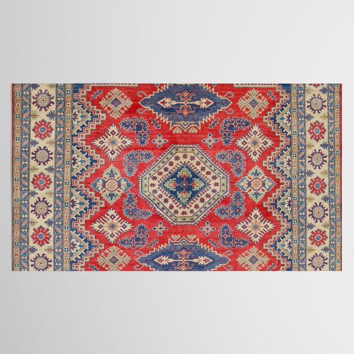 Precious Labryrinth Kazak Persian Handmade Rugs  Tablecloth Gallery Image 2