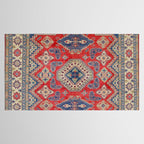 Precious Labryrinth Kazak Persian Handmade Rugs  Tablecloth Gallery Image 2