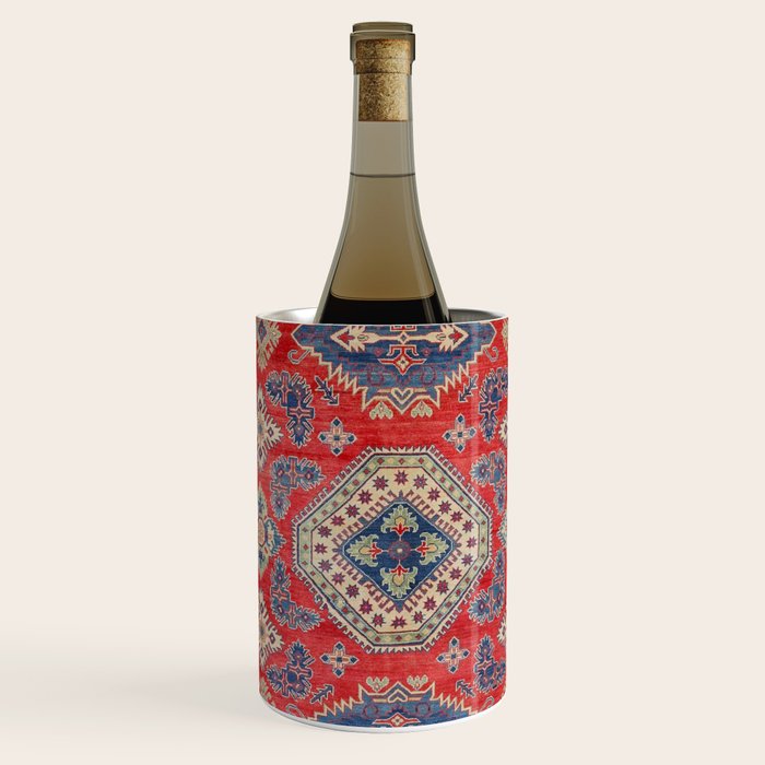 Precious Labryrinth Kazak Persian Handmade Rugs  Wine Chiller Gallery Image 1