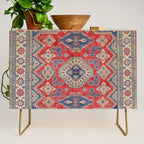 Precious Labryrinth Kazak Persian Handmade Rugs  Credenza Gallery Image 1