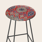Precious Labryrinth Kazak Persian Handmade Rugs  Stool Gallery Image 2