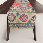 Precious Labryrinth Kazak Persian Handmade Rugs  Table Runner Gallery Image 1