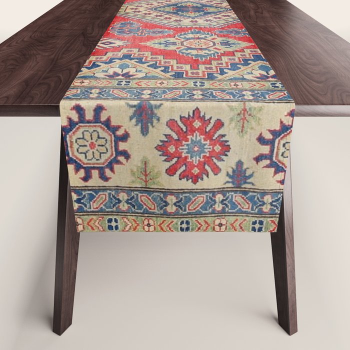 Precious Labryrinth Kazak Persian Handmade Rugs  Table Runner Gallery Image 1