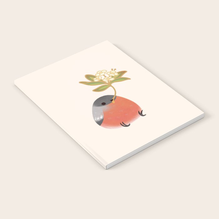 Eurasian bullfinch 2 Notebook Gallery Image 1