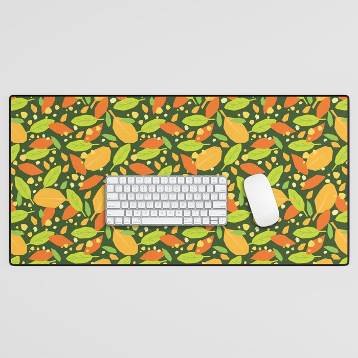 Foliage pattern Desk Mat Gallery Image 1