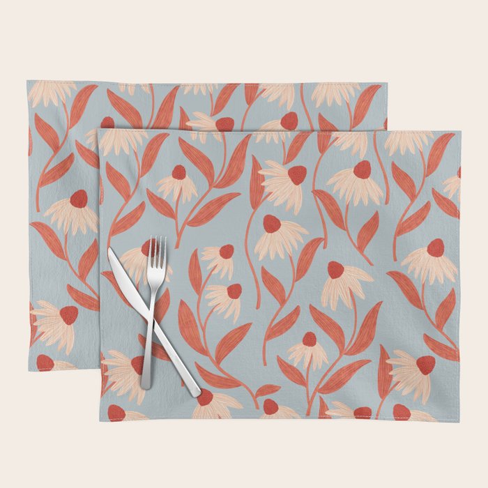 Blue Vase of Daisies Collection Placemat Gallery Image 1