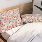 Blue Vase of Daisies Collection Pillow Sham Gallery Image 2