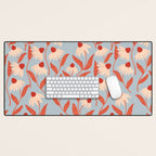Blue Vase of Daisies Collection Desk Mat Gallery Image 1