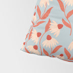 Blue Vase of Daisies Collection Pillow Sham Gallery Image 4