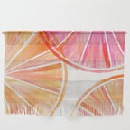 Summer Citrus Party Watercolor Wall Hanging Gallery Image 1