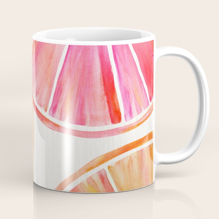 Summer Citrus Party Watercolor Coffee Mug Gallery Image 1