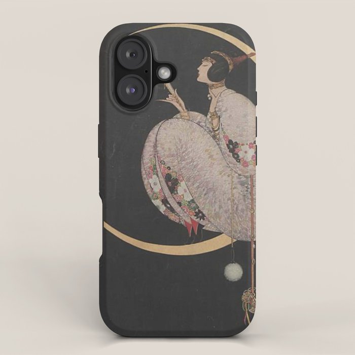 Vintage Fashion Magazine Cover December 1917 iPhone Case Gallery Image 1