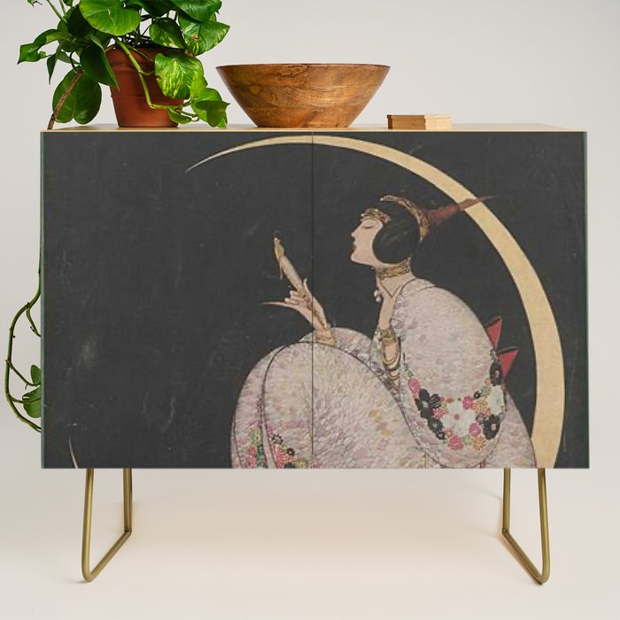 Vintage Fashion Magazine Cover December 1917 Credenza Gallery Image 1