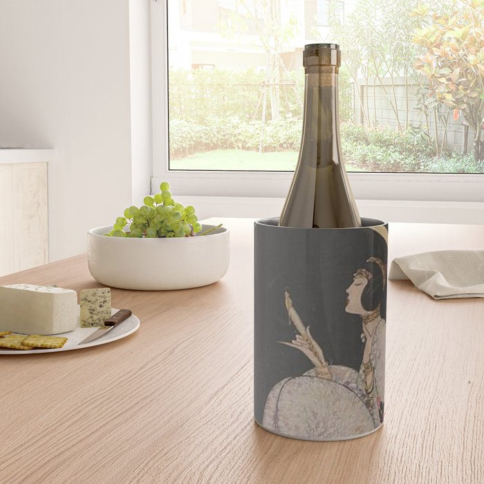 Vintage Fashion Magazine Cover December 1917 Wine Chiller Gallery Image 4