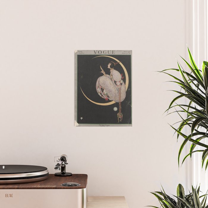 Vintage Fashion Magazine Cover December 1917 Poster Gallery Image 2