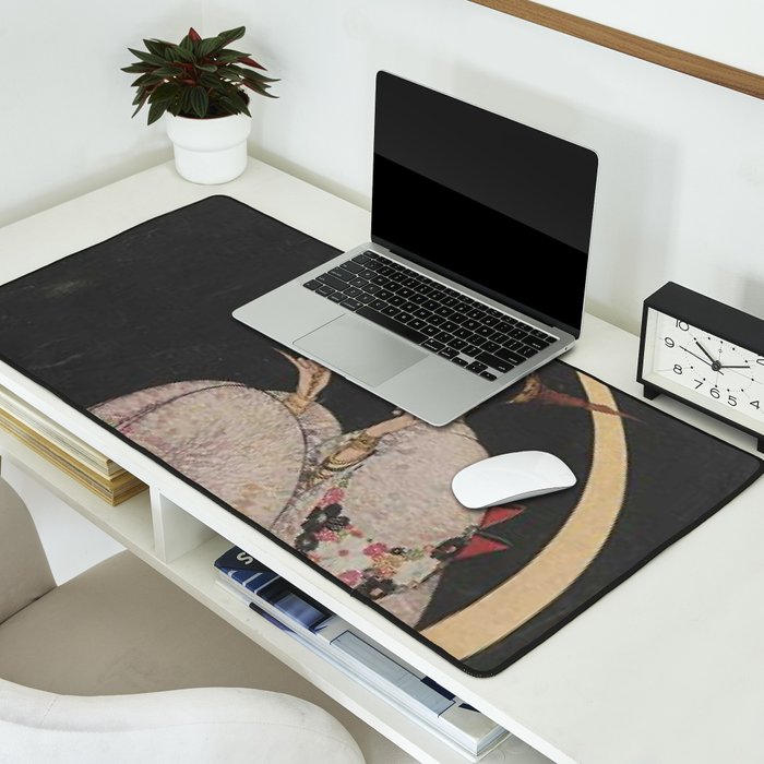 Vintage Fashion Magazine Cover December 1917 Desk Mat Gallery Image 2