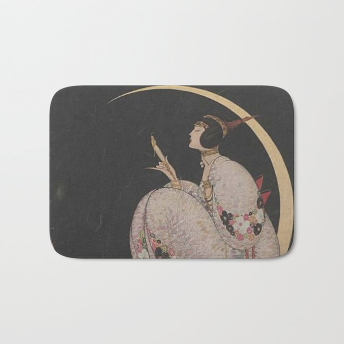 Vintage Fashion Magazine Cover December 1917 Bath Mat Gallery Image 1