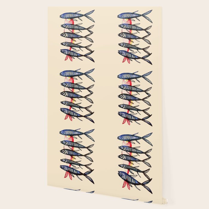 Deep Sea Stripes Wallpaper Gallery Image 2