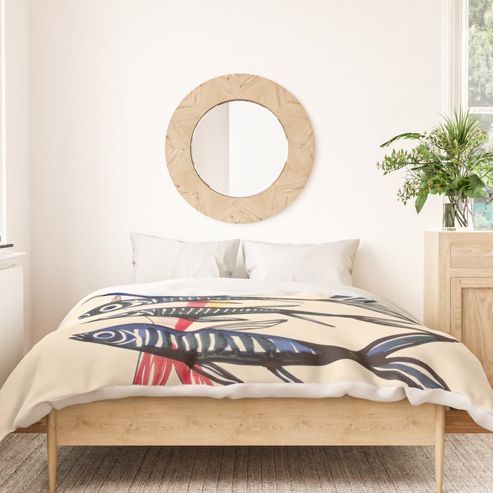 Deep Sea Stripes Duvet Cover Gallery Image 3