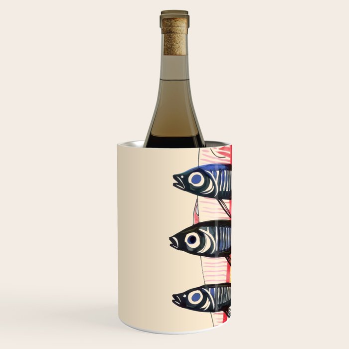 Deep Sea Stripes Wine Chiller Gallery Image 2