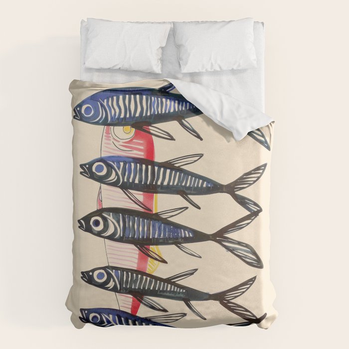Deep Sea Stripes Duvet Cover Gallery Image 6