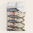Deep Sea Stripes Duvet Cover Gallery Image 6