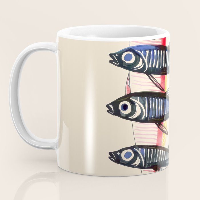 Deep Sea Stripes Coffee Mug Gallery Image 3