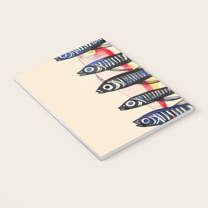 Deep Sea Stripes Notebook Gallery Image 3