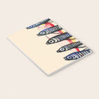 Deep Sea Stripes Notebook Gallery Image 3