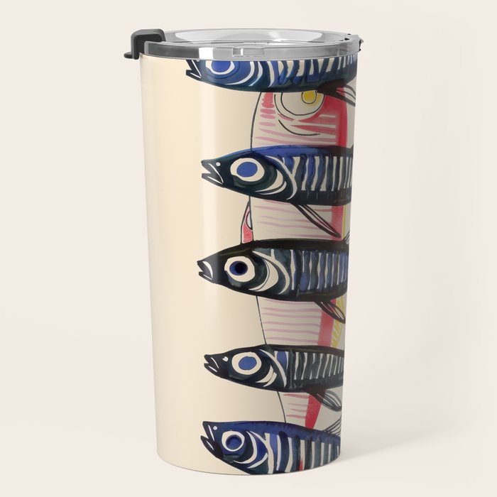 Deep Sea Stripes Travel Mug Gallery Image 3