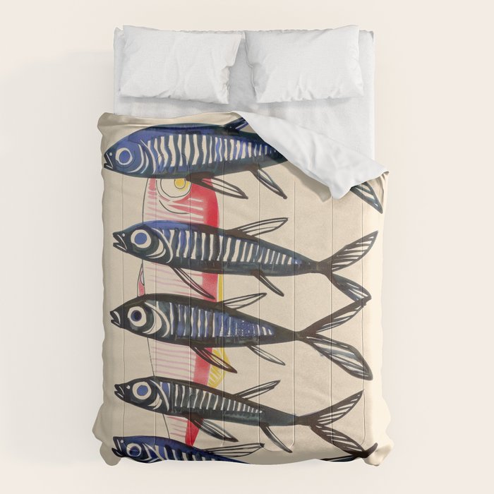 Deep Sea Stripes Comforter Gallery Image 1