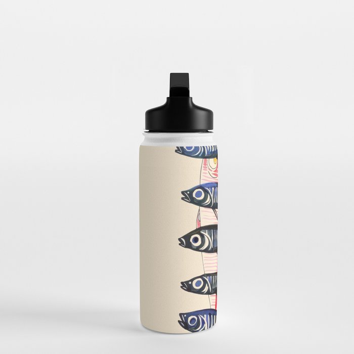 Deep Sea Stripes Water Bottle Gallery Image 3