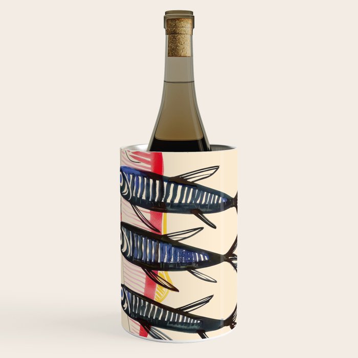 Deep Sea Stripes Wine Chiller Gallery Image 1
