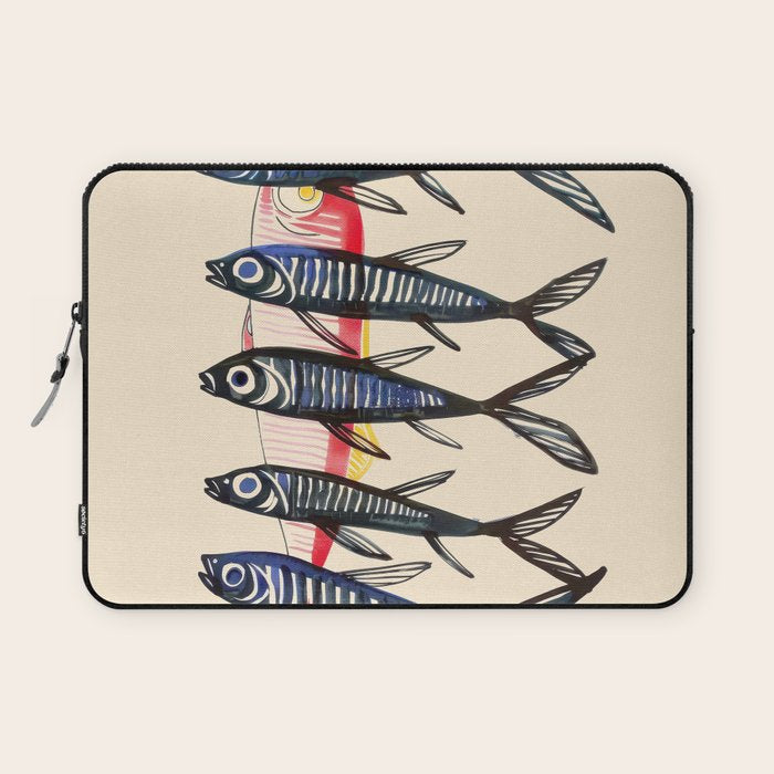 Deep Sea Stripes Laptop Sleeve Gallery Image 1