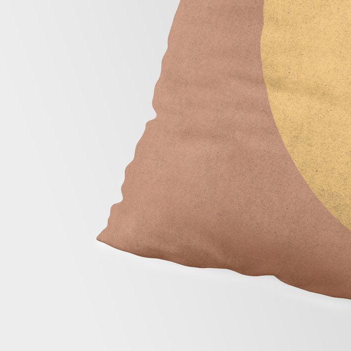 Halfmoon Colorblock - Gold Brown Pillow Sham Gallery Image 4