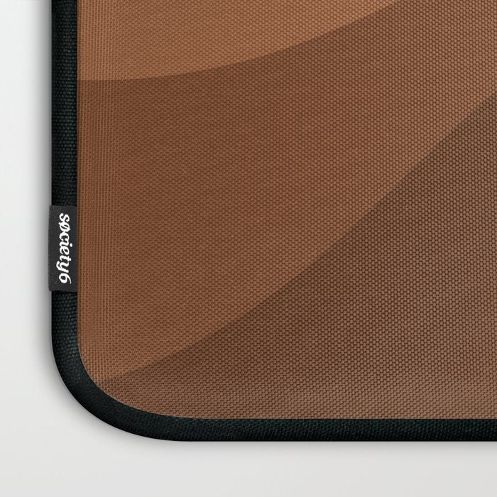 Abstract Color Waves - Desert Tones Laptop Sleeve Gallery Image 3