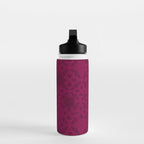 Abstract Minimalism in Raspberry Water Bottle Gallery Image 3