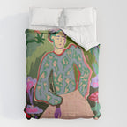AUTUMN WALK IN THE FOREST Comforter Gallery Image 6