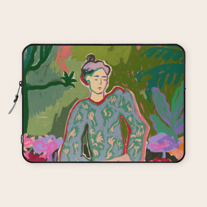 AUTUMN WALK IN THE FOREST Laptop Sleeve Gallery Image 1