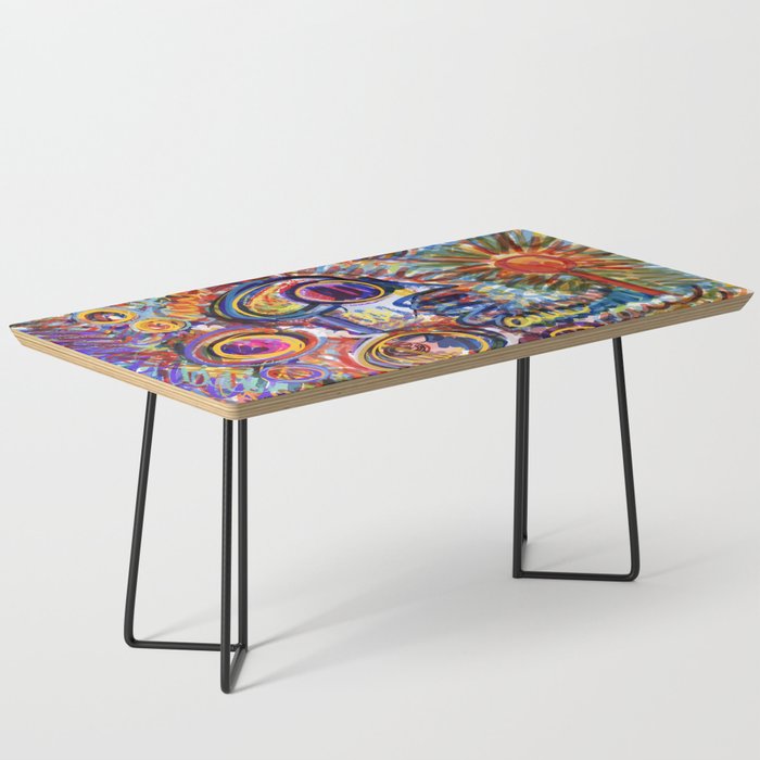 Sunny Life Graffiti Doodle Art by Emmanuel Signorino Coffee Table Gallery Image 1