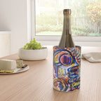 Sunny Life Graffiti Doodle Art by Emmanuel Signorino Wine Chiller Gallery Image 4