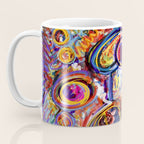 Sunny Life Graffiti Doodle Art by Emmanuel Signorino Coffee Mug Gallery Image 3