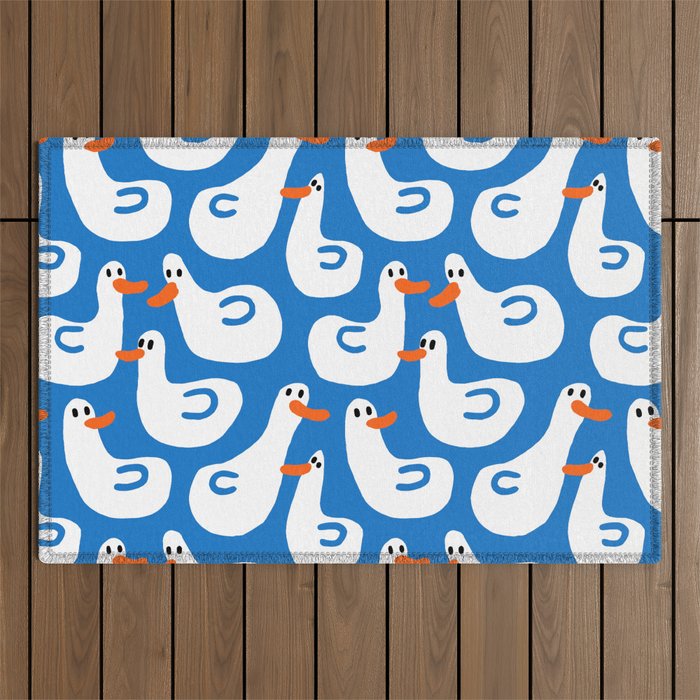 Duck duck duck Outdoor Rug Gallery Image 1