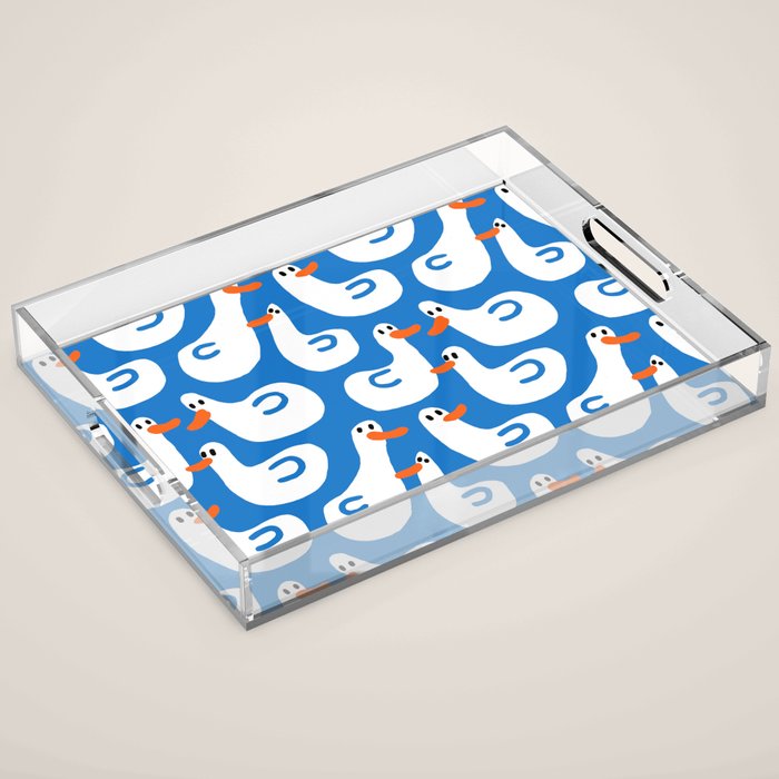 Duck duck duck Acrylic Tray Gallery Image 1