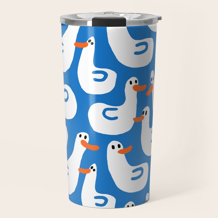 Duck duck duck Travel Mug Gallery Image 1