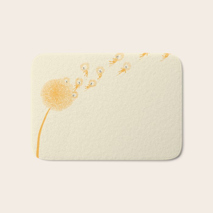 Dande-lions Bath Mat Gallery Image 1